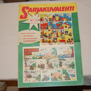 Sarjakuvalehti 22 - 1958